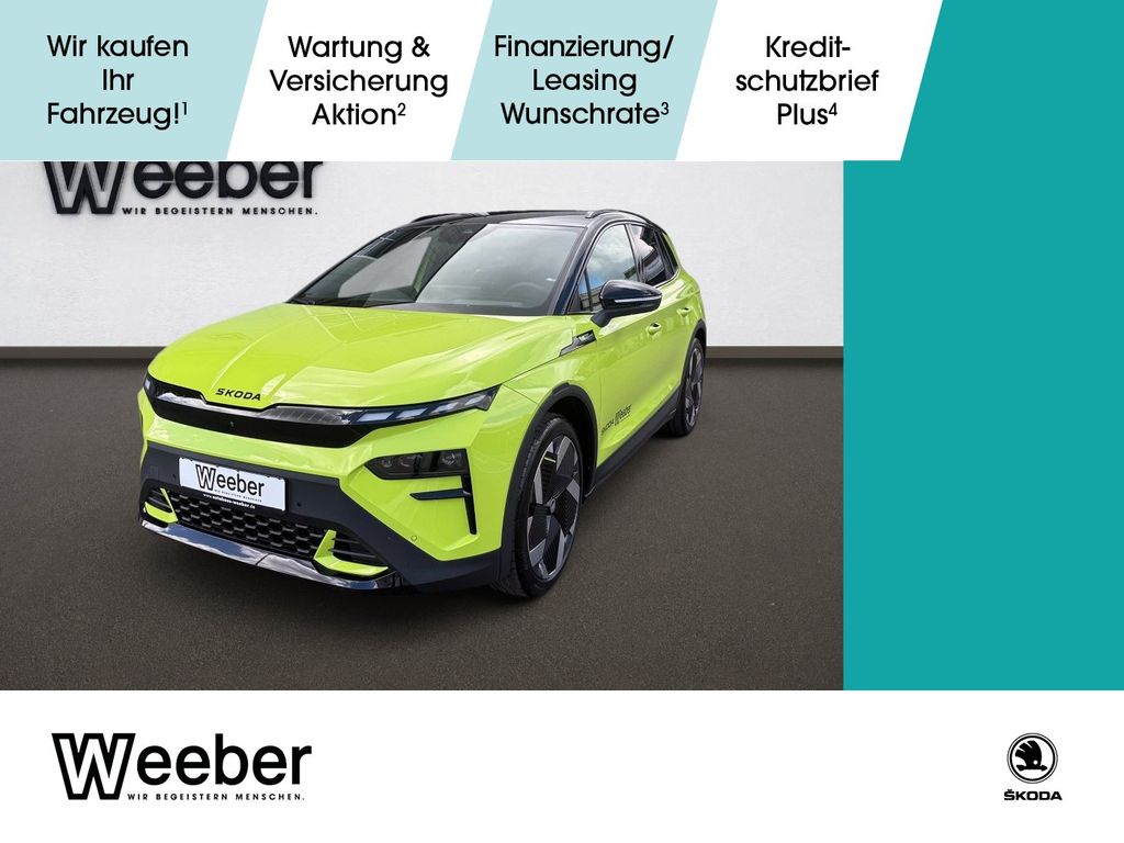 Bild des Angebotes Skoda ELROQ 4x4 RS Lounge HeadUp AHK Navi LED Kamera