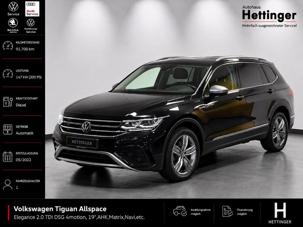 Bild des Angebotes Volkswagen Tiguan Allspace Elegance 2.0 TDI DSG 4motion, 19