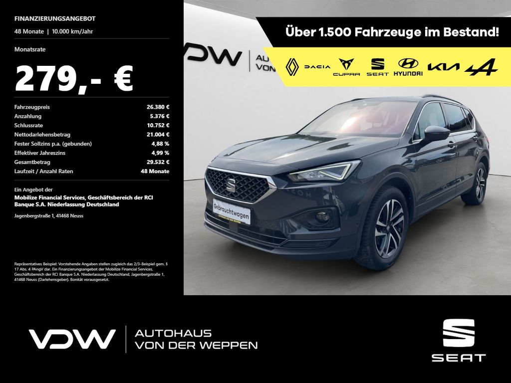 Bild des Angebotes Seat Tarraco Style 1.5 TSI 7-sitzer PANO Navi Klima