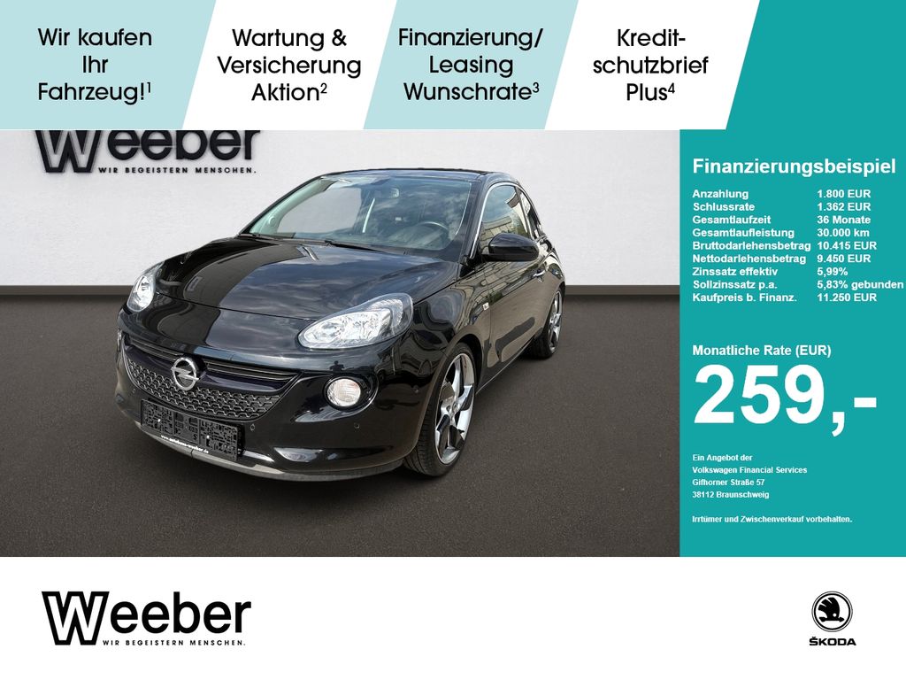 Bild des Angebotes Opel Adam 120 Jahre ecoFlex *SHZ*PDC VO+HI*LM*PANO*