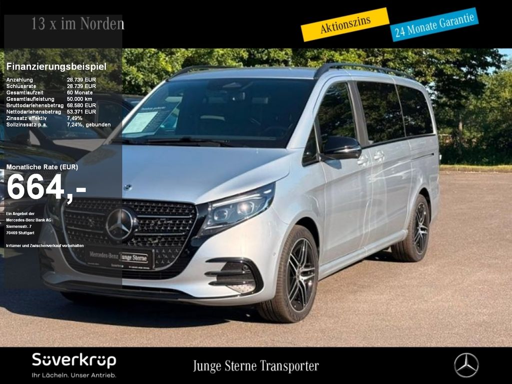 Bild des Angebotes Mercedes-Benz V 300 EXCLUSIVE AMG NIGHT MOPF PANO 7SITZER AMG