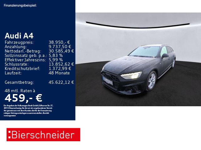 Audi A4 Av 45 TFSI qu S Line 19 AHK PANO MATRIX