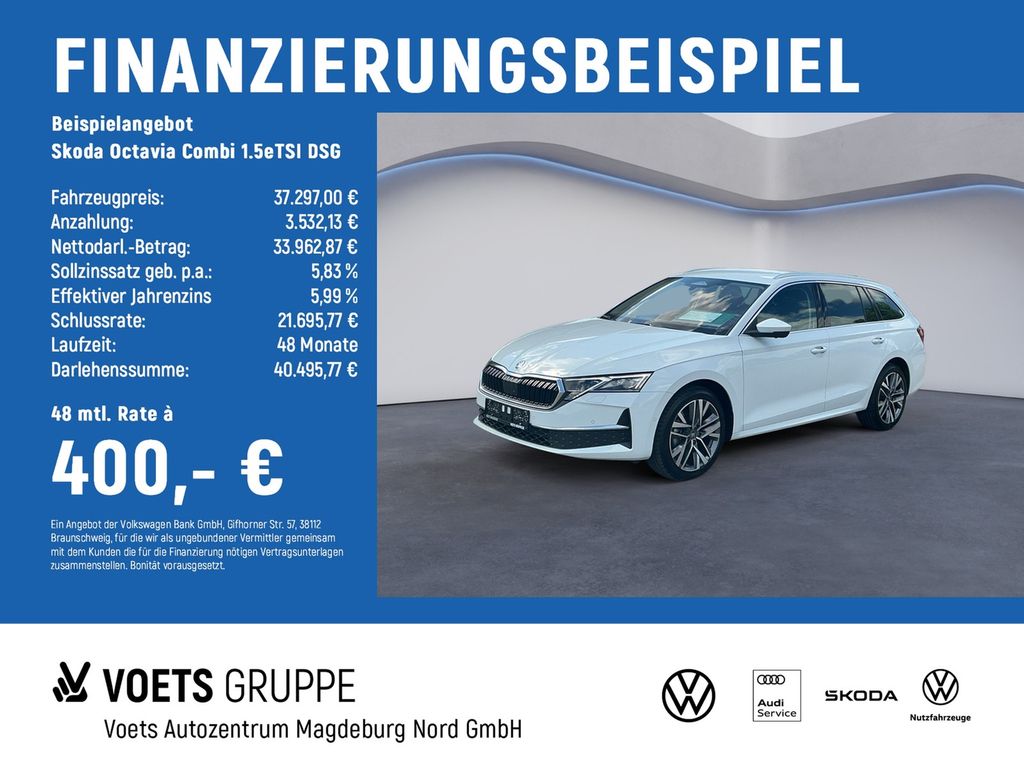 Bild des Angebotes Skoda Octavia Combi 1.5eTSI DSG Balance LED+NAVI+AHK+