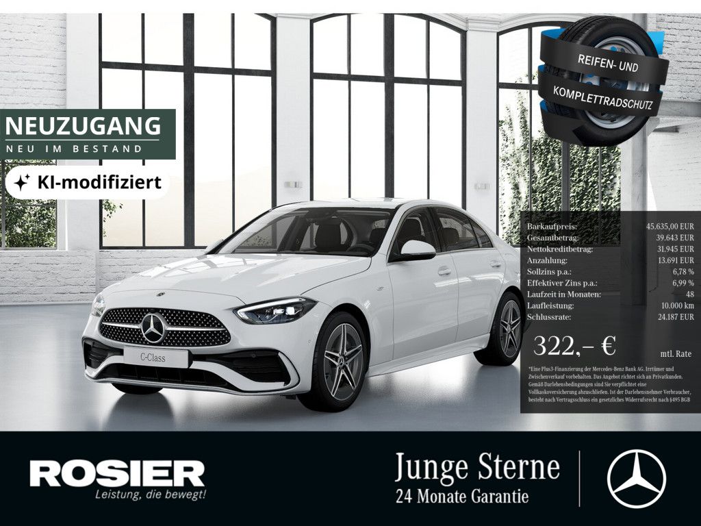 Bild des Angebotes Mercedes-Benz C 300 e AMG Sport Advanced+ ACC LED NAVI KAMERA