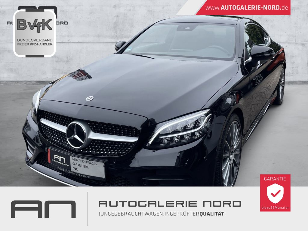 Bild des Angebotes Mercedes-Benz C 200 Coupe AMG Line Distronic+Pano+Leder+Burmes