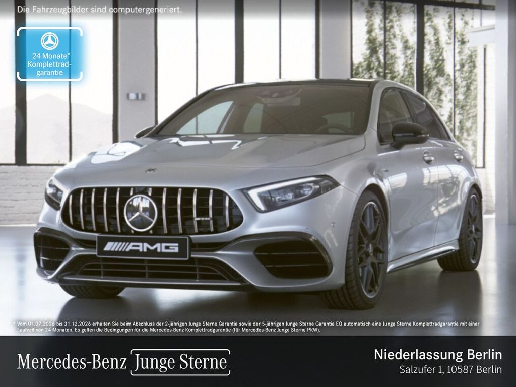 Bild des Angebotes Mercedes-Benz A 45 4M AMG Night/Distr/PerfSound/Pano/MBeam/Amb