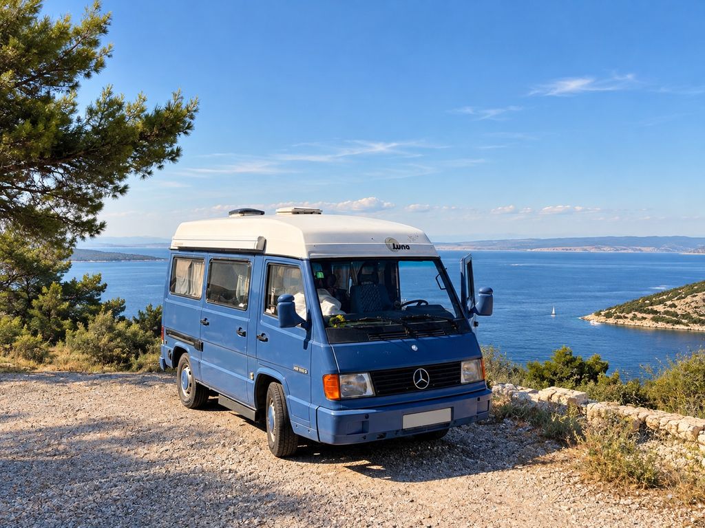 Mercedes-Benz Mercedes MB100D Oldtimer Camper | H-Kennzeichen