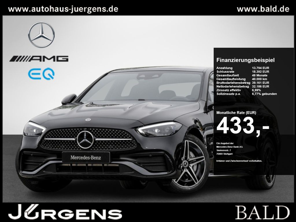 Bild des Angebotes Mercedes-Benz C 200 AMG-Sport/Pano/Burm/360/Night/Dist/DIGITAL
