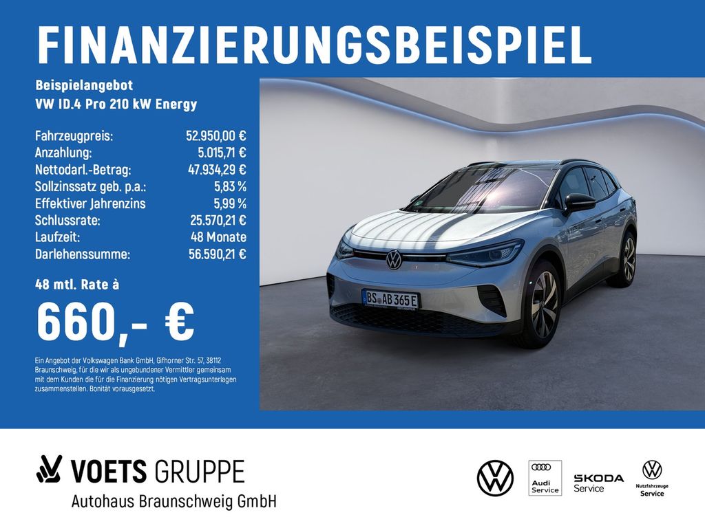 Bild des Angebotes Volkswagen ID.4 Pro 210 kW Energy