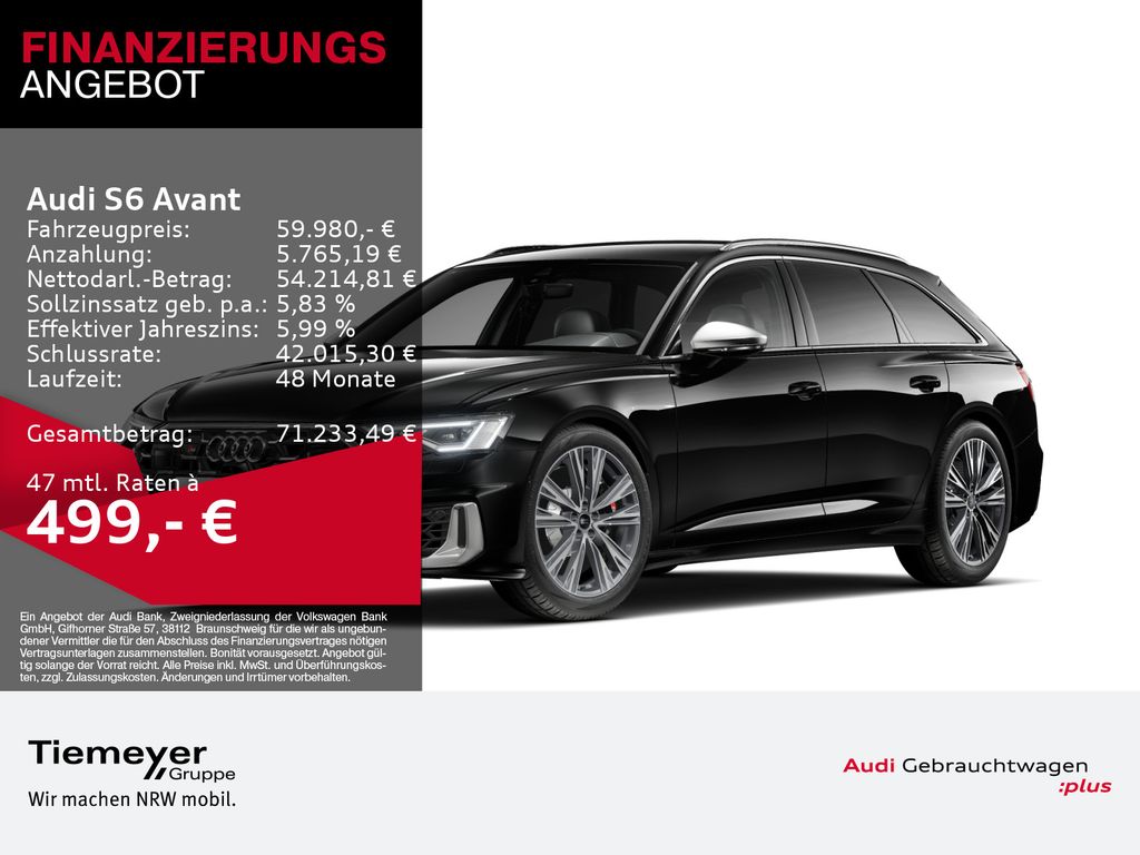 Bild des Angebotes Audi S6 Avant TDI Q LM20 LED PRIVACY