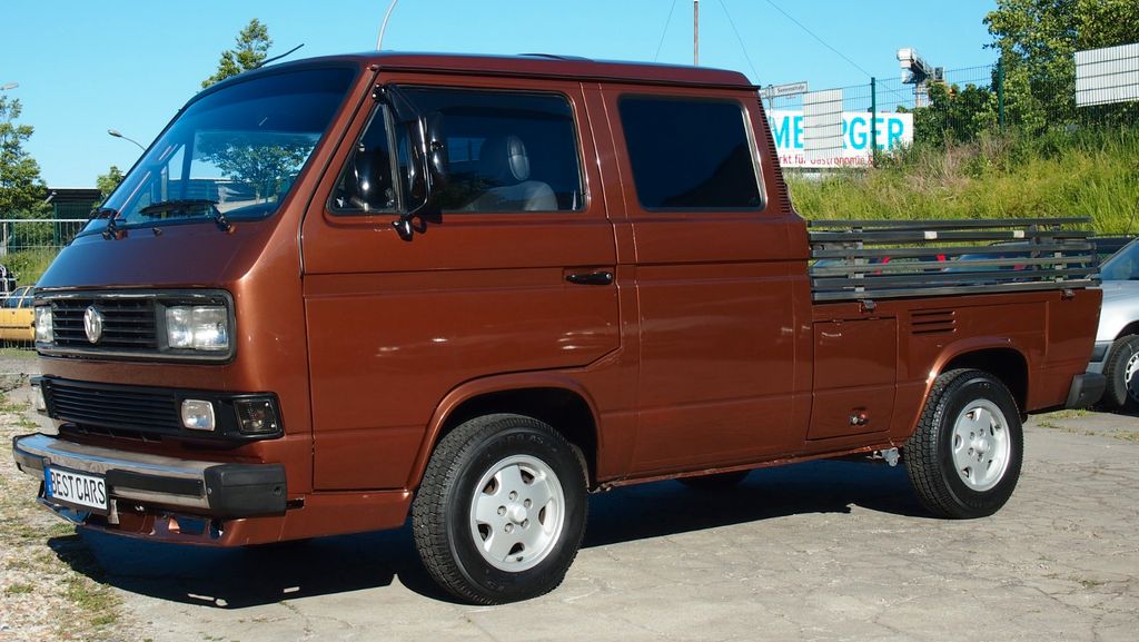 Bild des Angebotes Volkswagen T3 EINZELLSTÜCK PICK UP TRUCK !VOLL LEDER *GAS*