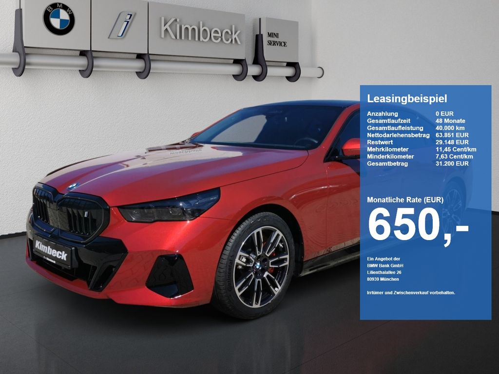 Bild des Angebotes BMW i5 eDrive40 Limousine M SPORT PRO ACC B&W 360°