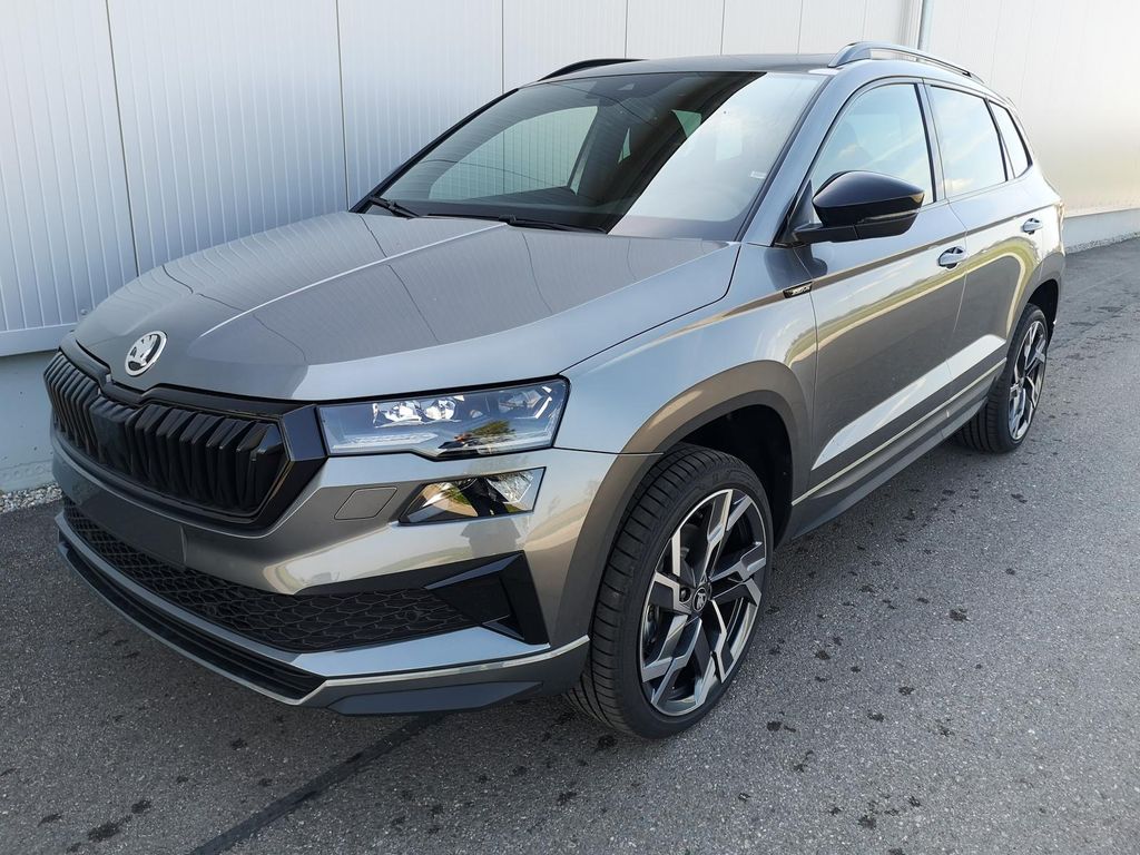 Skoda Karoq 2.0TDI Sportline DSG 4x4 AHK Matrix Leder