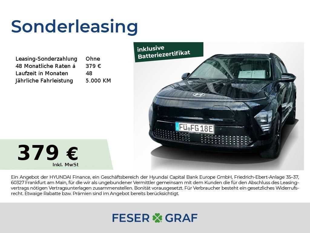 Bild des Angebotes Hyundai Kona PRIME TECHNIK-PAKET LED SHZ LHZ 65 KWh