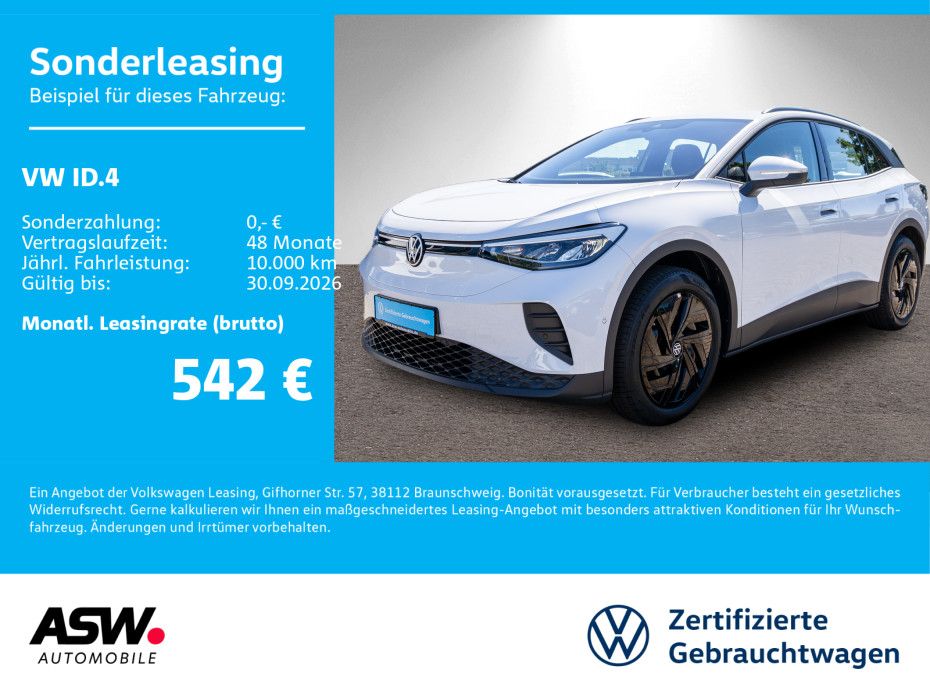 Bild des Angebotes Volkswagen ID.4 Pro 4Motion LED Navi WäPu RFK ACC Stdhz AHK