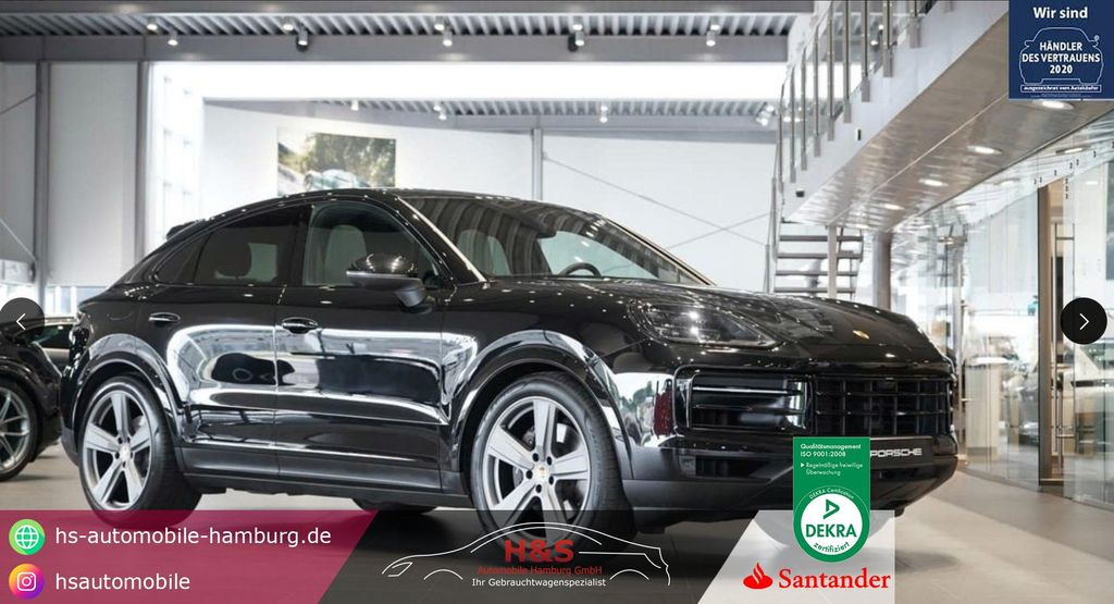 Bild des Angebotes Porsche Cayenne Coupe E-Hybrid*AHK*NAVI