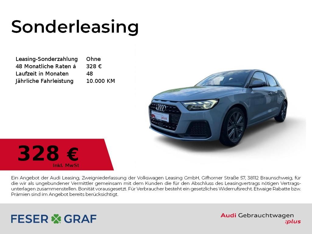 Bild des Angebotes Audi A1 Sportback Advanced 30TFSI LED/Einparkhilfe/Kl