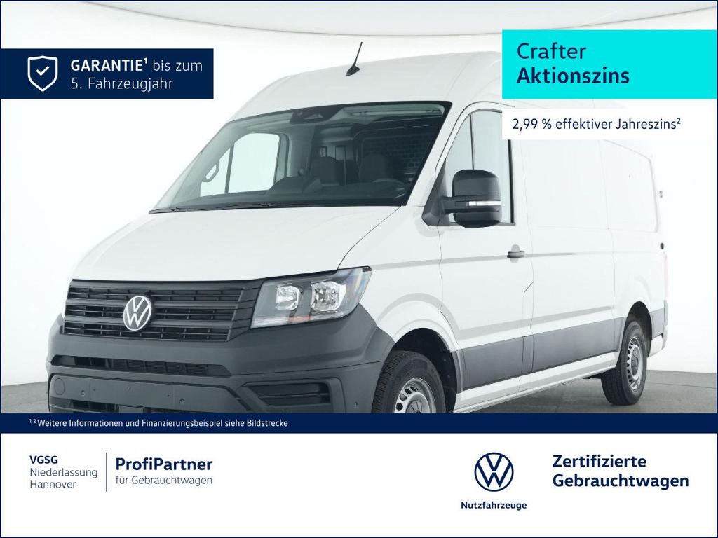 Bild des Angebotes Volkswagen Crafter Kasten Mittel Vorb. AHK Kamera Klima