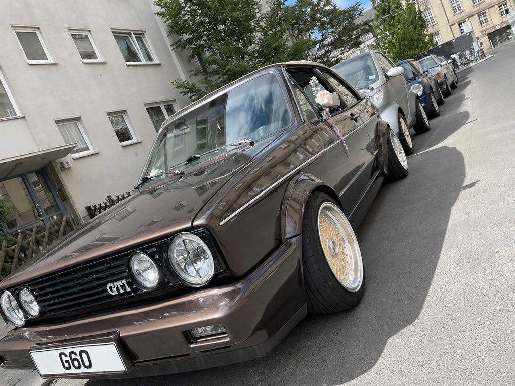 Volkswagen VW Golf 1 Cabrio G60 Umbau eingetragen