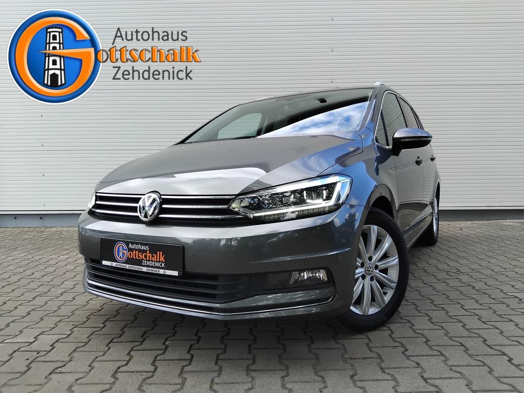 Bild des Angebotes Volkswagen Touran DSG Highline 7Sitz LED AHK Navi Shz Rfk