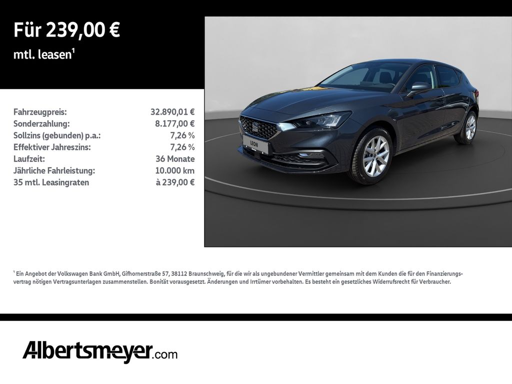 Bild des Angebotes Seat Leon Road Edition 1.5 eTSI DSG KAMERA+KESSY+ACC