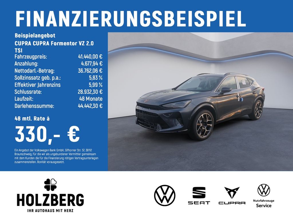 Bild des Angebotes Cupra CUPRA Formentor VZ 2.0 TSI VZ MATRIX+NAVI+AHK