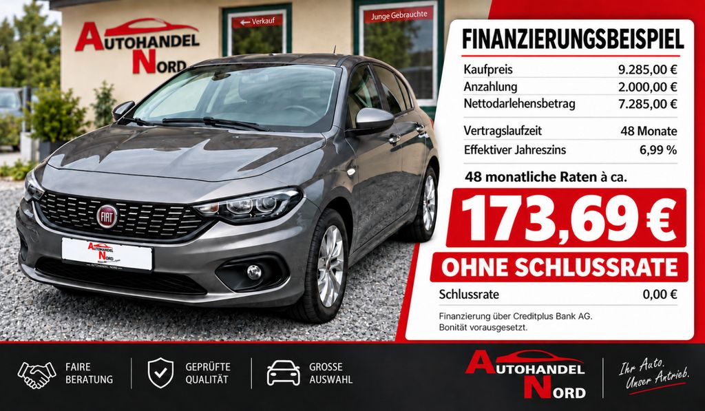 Bild des Angebotes Fiat Tipo 1.6 Automatik Navigation Sitzheizung PDC