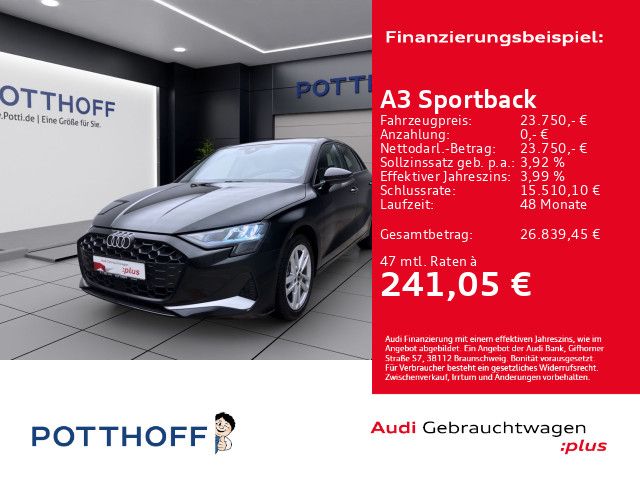 Bild des Angebotes Audi A3 Sportback 30 TDI ADVANCED AHK NAVI SITZHZG