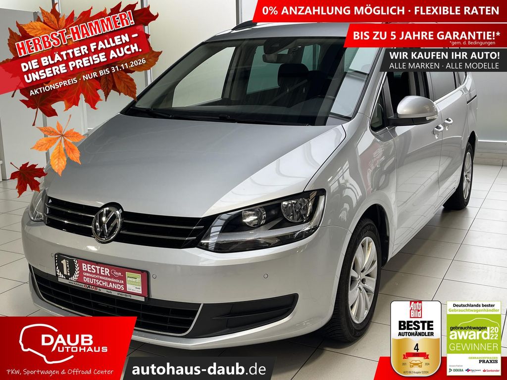 Bild des Angebotes Volkswagen Sharan 1.4 TSI Comfortline+DSG+Navi+Touch+7Sitze