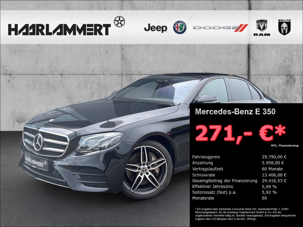 Bild des Angebotes Mercedes-Benz E 350 NUR GEWERBE+AMG LINE+VOLL+PANO+STHZ+LEDER+