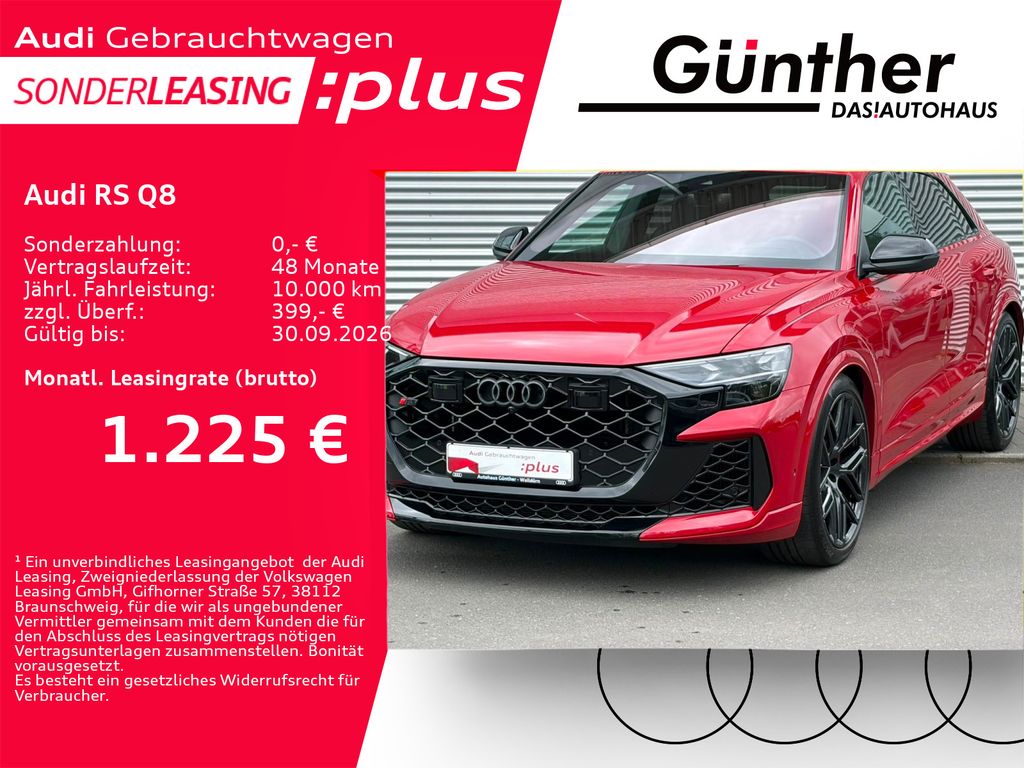 Bild des Angebotes Audi RS Q8 +WINTERRÄDER+RS SPORTABGAS+AHK+NACHTSICHTA