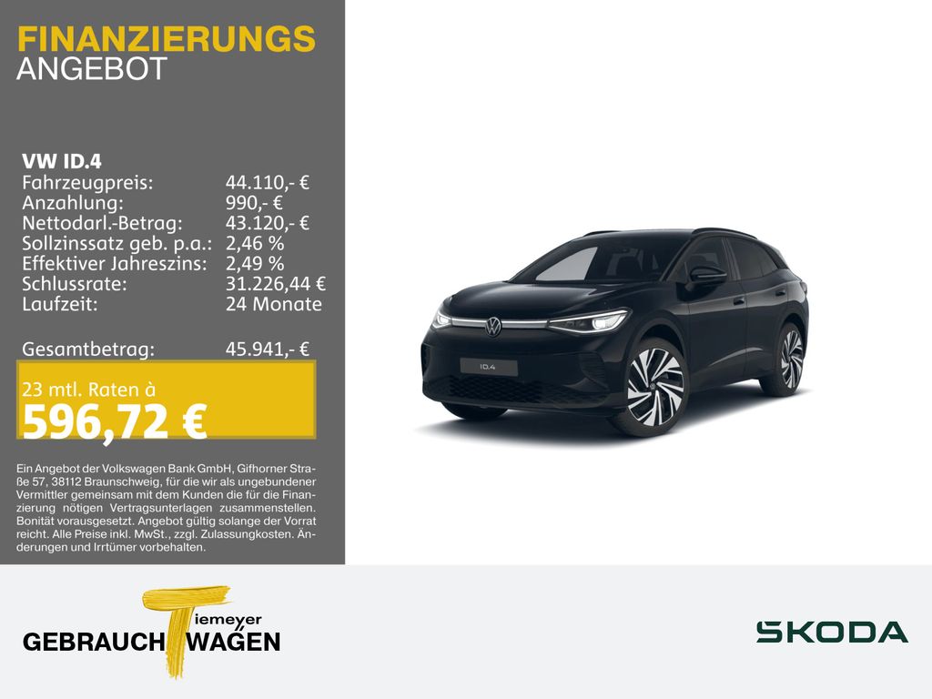 Bild des Angebotes Volkswagen ID.4 PRO LM21 HuD AHK WÄRMEP