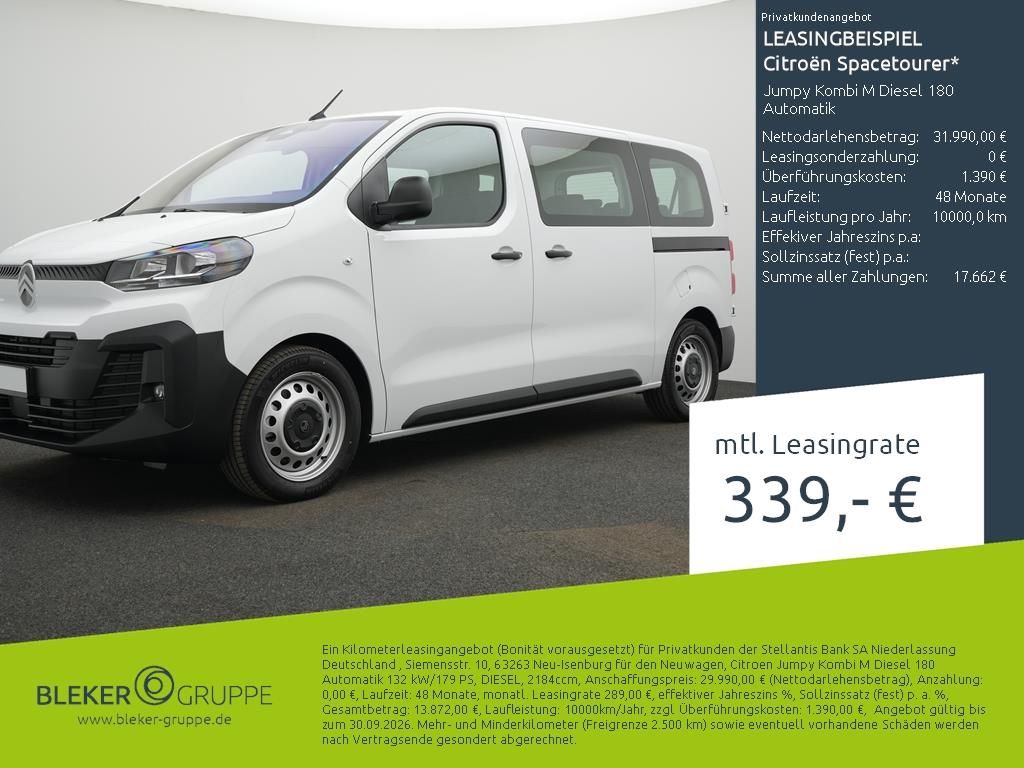 Citroën Jumpy Kombi M Diesel 180 Automatik
