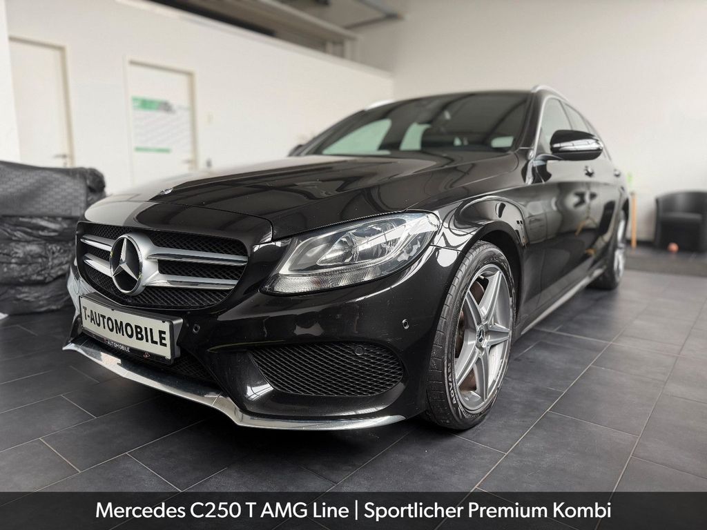 Bild des Angebotes Mercedes-Benz C 250 T AMG-LINE*BUSINESS*NAVI*LEDER*CARBON*
