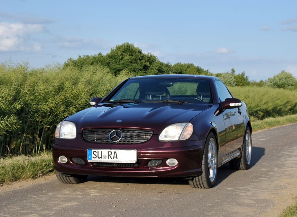 Bild des Angebotes Mercedes-Benz SLK 320 - designo purpur Automatic AMG