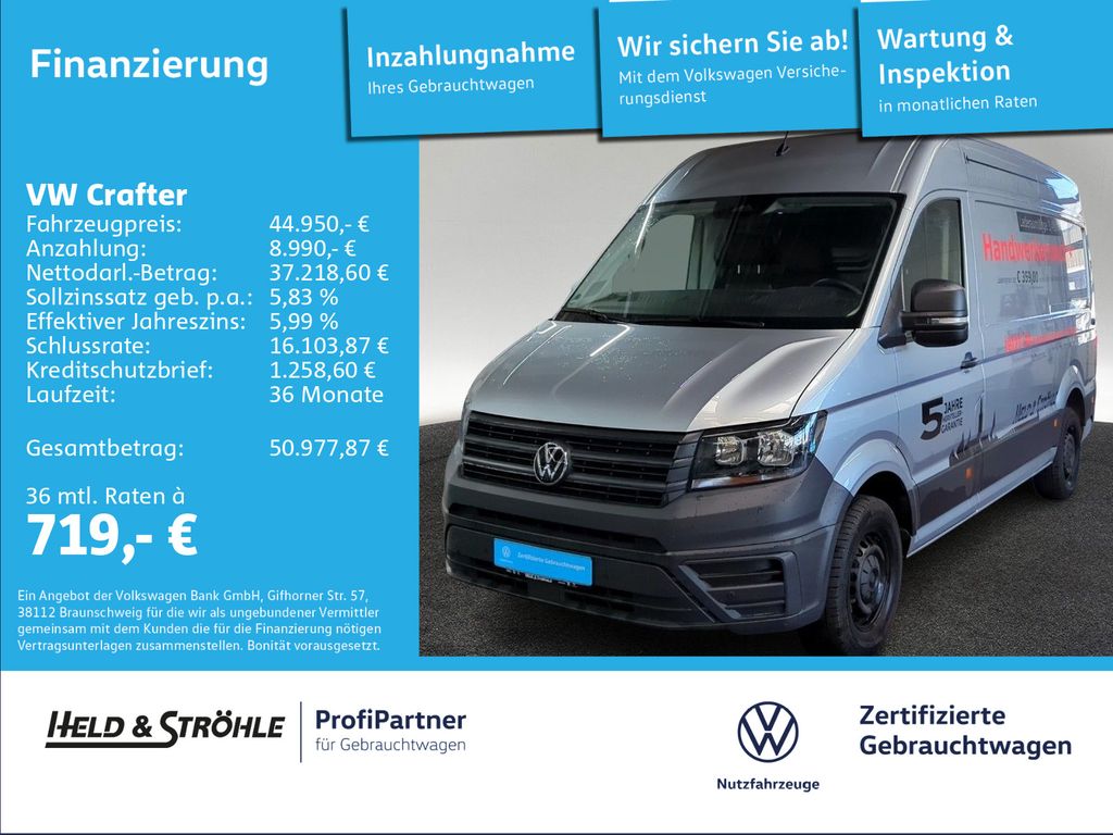 Bild des Angebotes Volkswagen Crafter 35 Kasten MR HD 2.0 TDI Aut. AHK R-KAM