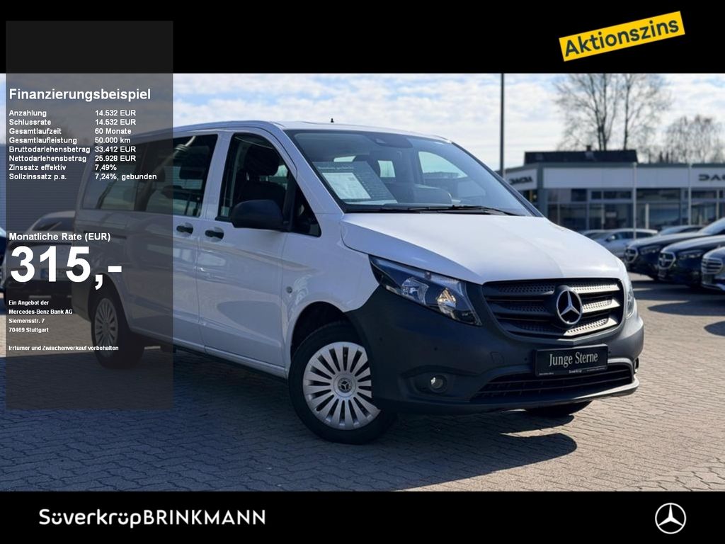 Bild des Angebotes Mercedes-Benz Vito 114 TOURER PRO 8SITZER 24M GARANTIE LANG NA