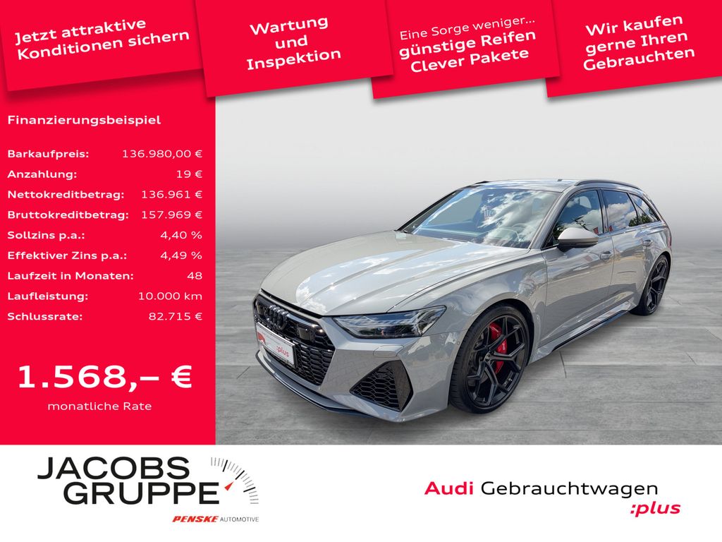 Bild des Angebotes Audi RS6 performance Schalensitze/B+O Advanced/RS-AGA