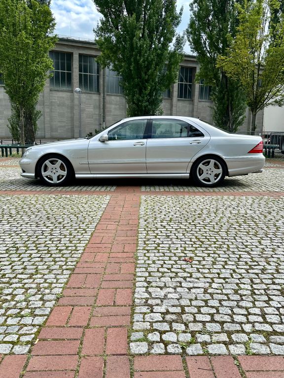 Bild des Angebotes Mercedes-Benz S 55 AMG L AMG Deutsches Auto Leder Blau Designo
