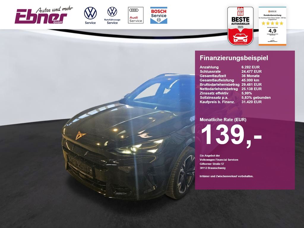 Bild des Angebotes Cupra Formentor NEU EDGE DYNAMIC 1.5 eTSI DSG MEMORY+3