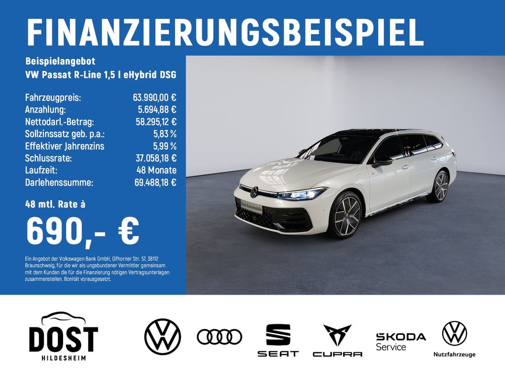 Bild des Angebotes Volkswagen Passat R-Line 1,5 l eHybrid DSG PANO+AHK