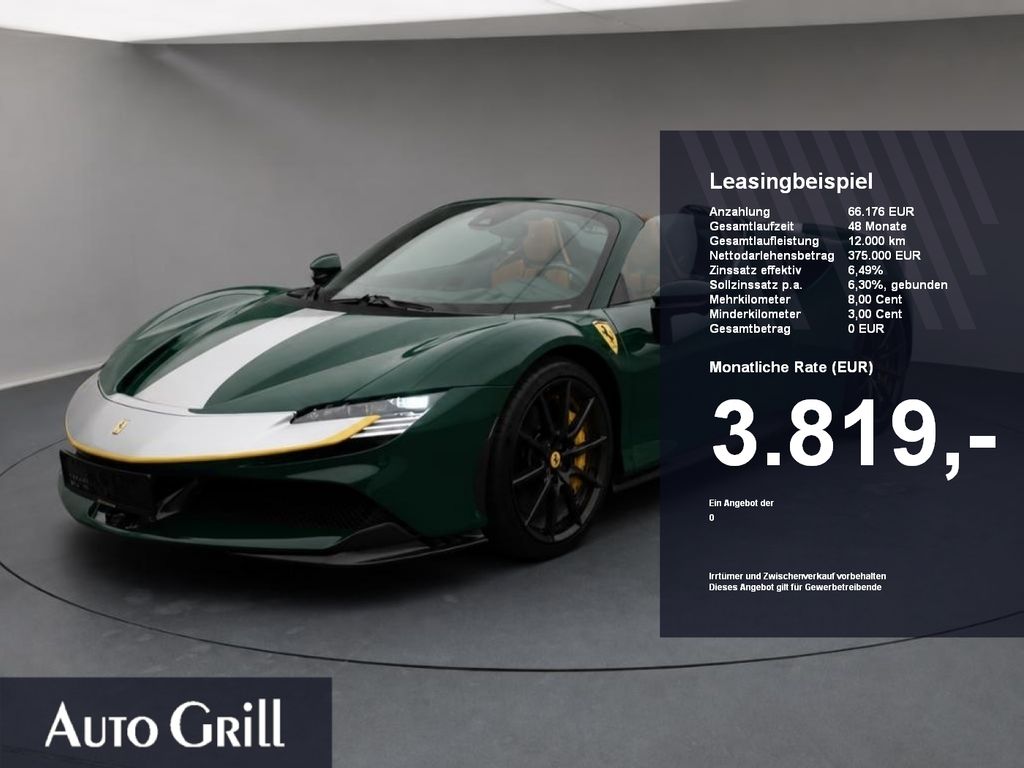Bild des Angebotes Ferrari SF90 Spider Fiorano Neup. 669k<27% verde/terra