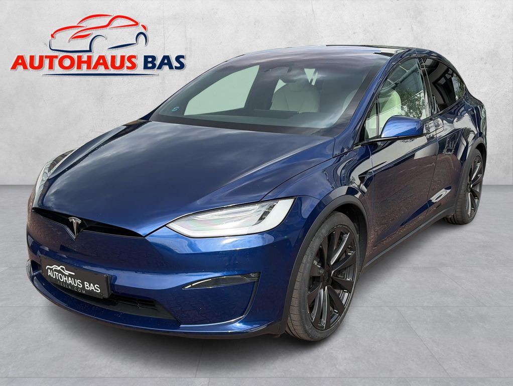 Tesla Model X Long Range AWD* Yoke* 22-Zoll * FSD* AHK