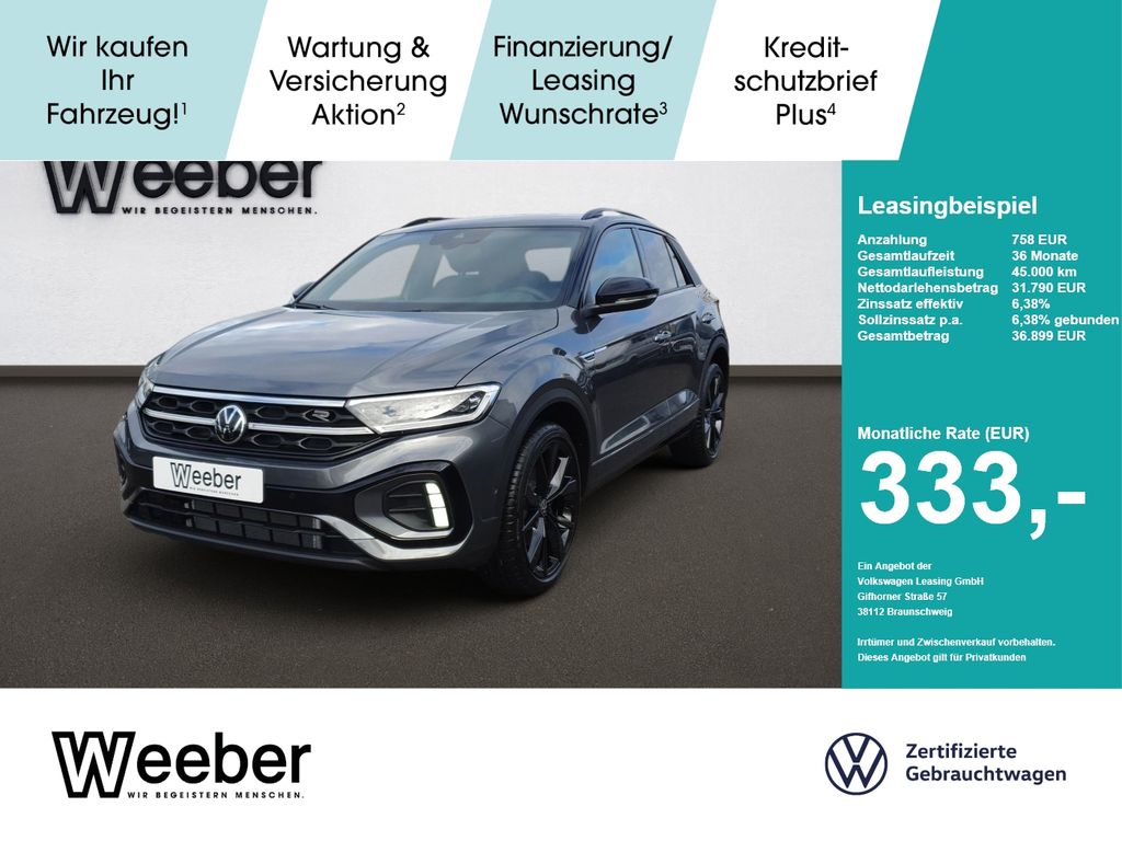 Bild des Angebotes Volkswagen T-Roc 1.5l TSI DSG R-Line *NAVI*MATRIX*AHK*KAMER