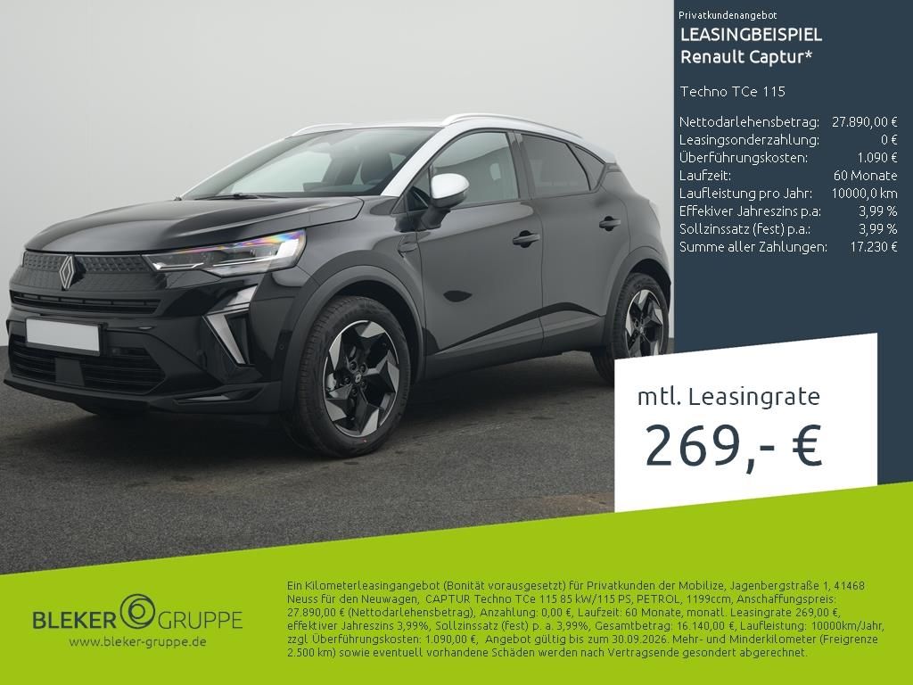 Bild des Angebotes Renault Captur Techno TCe 115