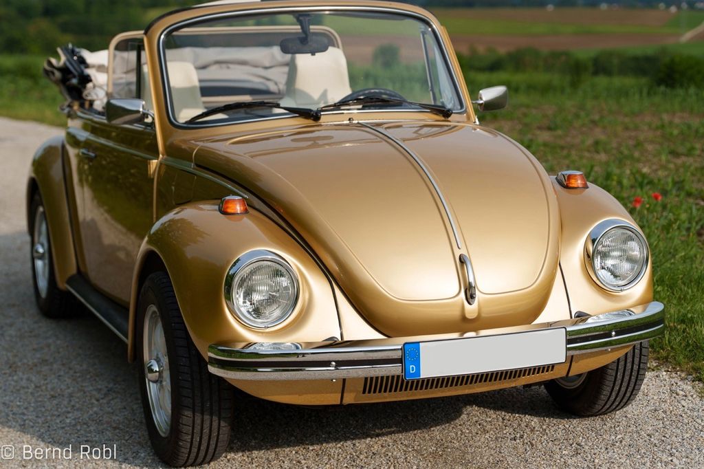 Bild des Angebotes Volkswagen Käfer 1303 Cabrio Gold Bug Convertible EU