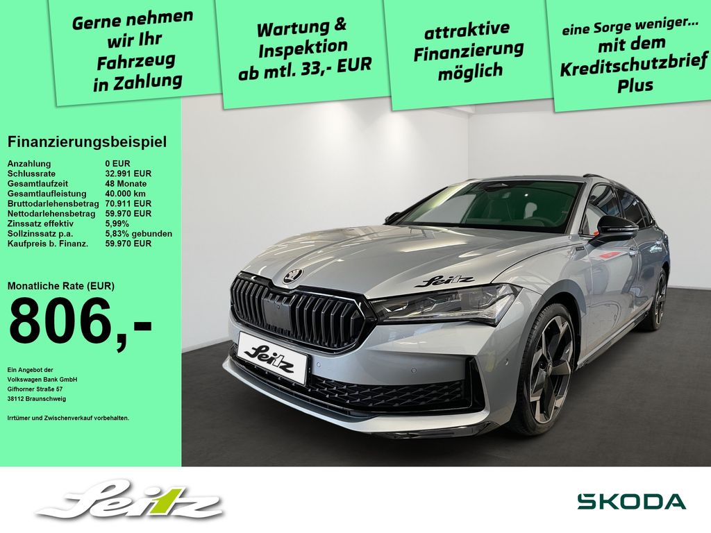 Bild des Angebotes Skoda Superb Combi 2.0 TDI 4x4 Sportline