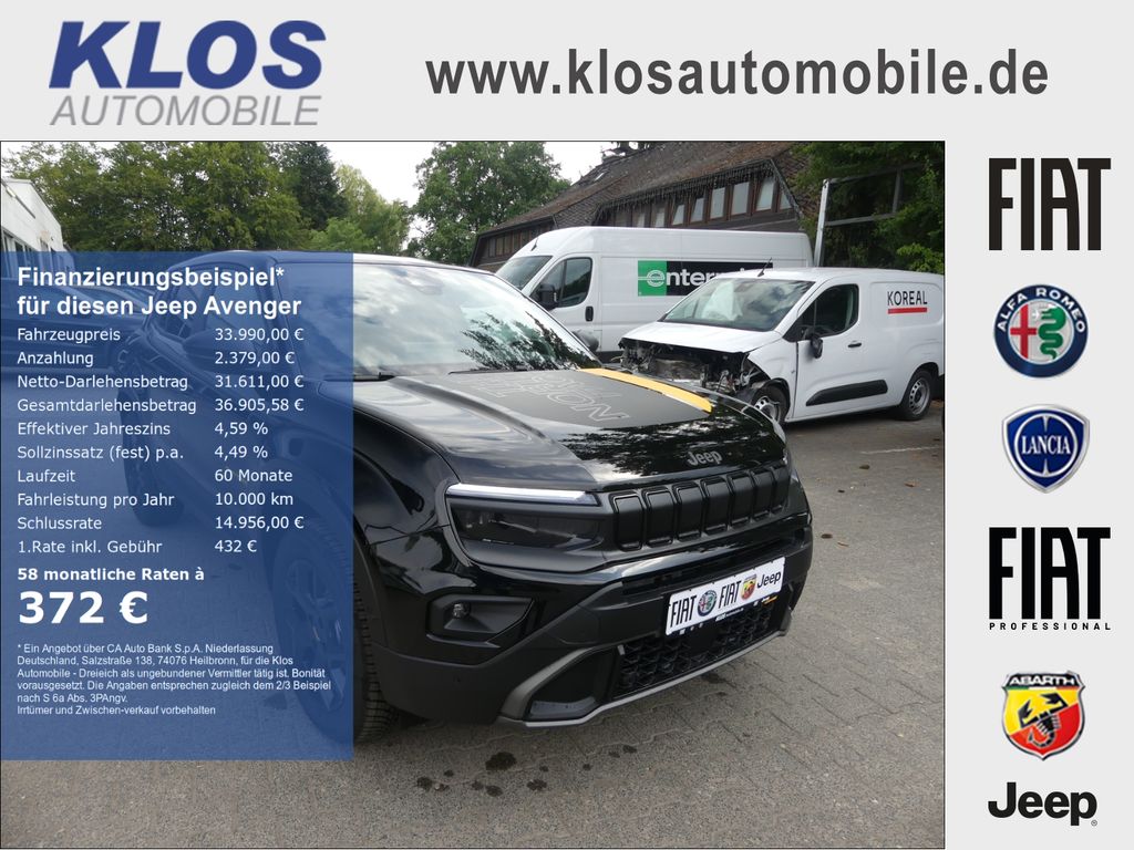 Bild des Angebotes Jeep Avenger THE NORTH FACE 1.2 4xe HYBRID 145 PS DCT