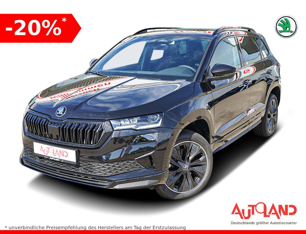 Bild des Angebotes Skoda Karoq Sportline 1.5 TSI DSG Matrix ACC AHK Pano