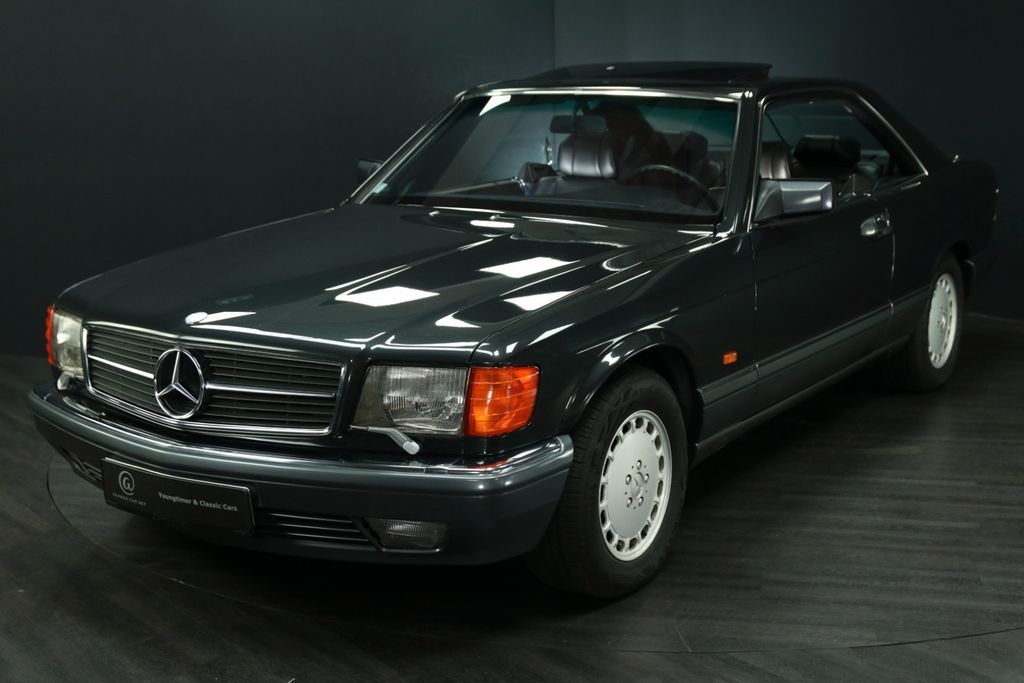 Mercedes-Benz 560 SEC, Schweiz,96 tkm, Scheckheft, Airbag